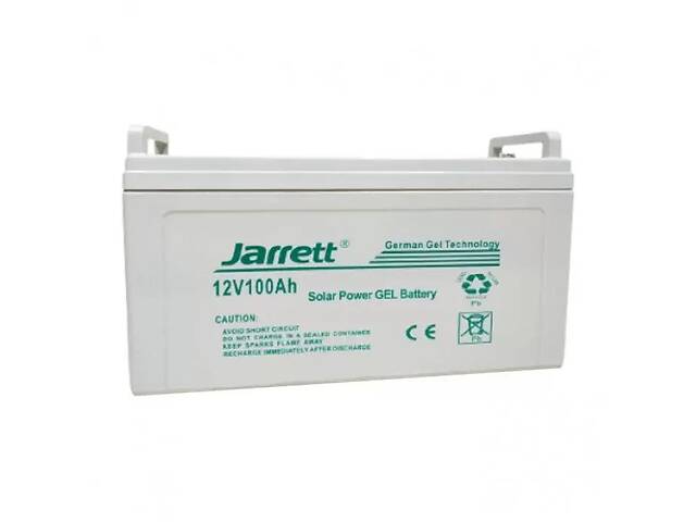 Гелевий акумулятор 100 Ah 12V Jarrett GEL Battery (гелевий акумулятор 100 ампер)