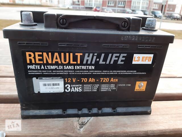 7711238598 Renault - Battery Renault 12V 70AH 720A(EN) R+ 77 11