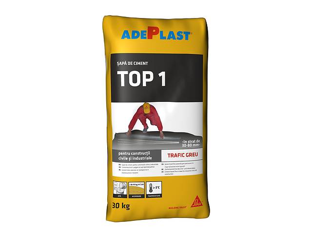 Adeplast Top 1 Модифікована стяжка ,30 кг