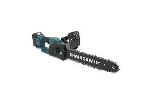 Аккумуляторная цепная пила Chain Saw 16″, 36V, зарядное+ 2 аккумулятора, Case