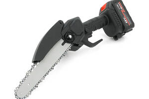 Аккумуляторная цепная пила Mini Chain Saw 15cm, 24V, зарядное+ 2 акумулятора, Case