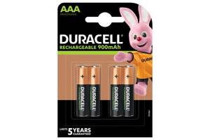 Аккумуляторы Duracell HR03 900mAh 4шт (DRC-5007338)