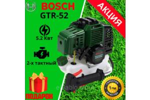 Акция -28% Бензокоса (БОШ) 5, 2 кВт Мотокоса BOSCH GTR 52 + Подарок Нож с победитовыми напайками (фреза) Заходите