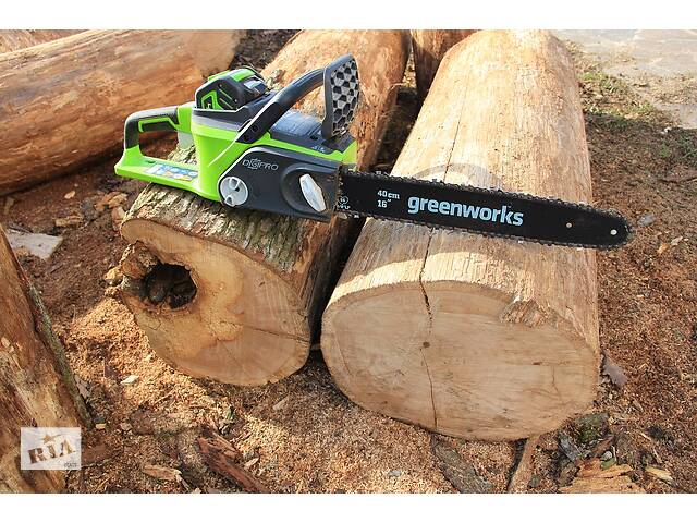 Акумуляторна ланцюгова пила GreenWorks G-MAX 40V 16-inch DigiPro GD40CS40K4 (20312)