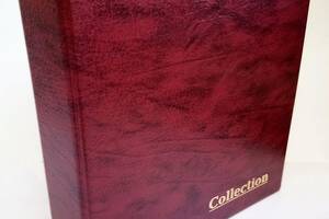 Альбом для банкнот Collection 270х230 мм Бордо (hub_kikm13)