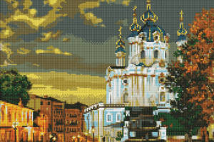Алмазна мозаїка 'Андріївський узвіз'©art_selena_ua AMO7737, 40х50см