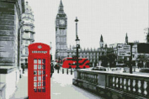 Алмазна мозаїка 'Дзвінок із Лондона' Ідейка AMO7225 40х50 см