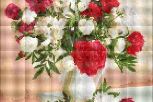 Алмазна мозаїка 'Квіти натхнення' ©Ira Volkova Ідейка AMO7114 40х40 см  