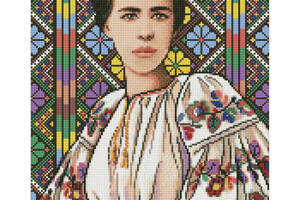 Алмазна мозаїка 'Леся Українка' ©mosyakart AMO7580 Ідейка 40х50 см
