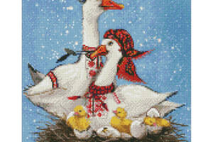 Алмазна мозаїка 'Велика родина' ©Світлана Теренчук AMO7633 Ідейка 40х50 см