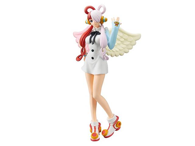 Аниме фигурки Banpresto One Piece Film Red The Grandline Lady Uta 21 cm Разноцветный