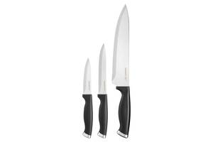 ARDESTO Набор ножей Gemini Gourmet 3 пр., черный, нержавеющая сталь, пластик