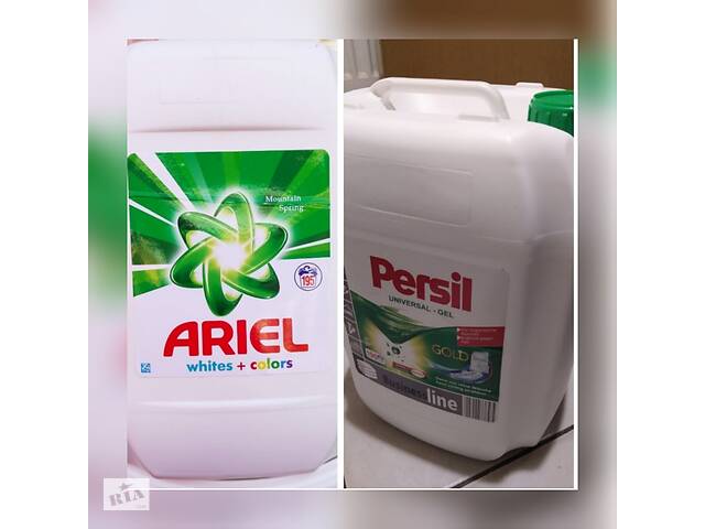 Ariel, Persil gel 10 літрів