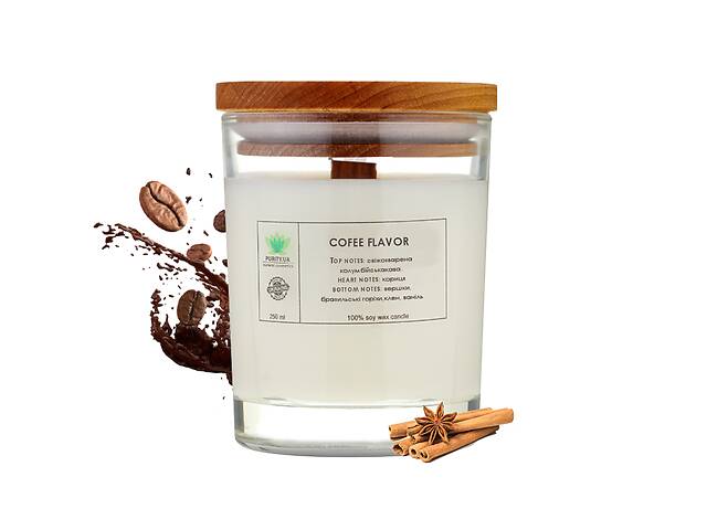 Аромасвечка Coffee flavor L PURITY 150 г