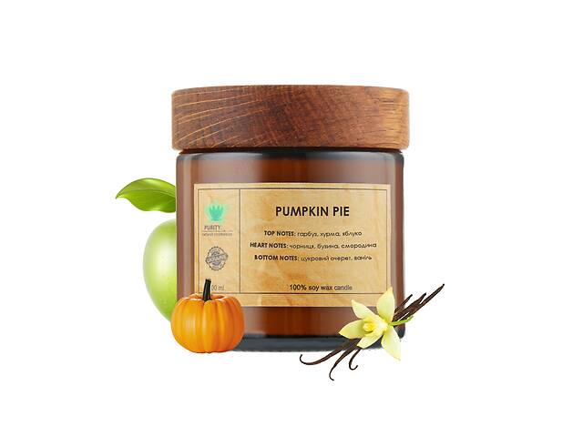 Аромасвечка Pumpkin pie M PURITY 100 г