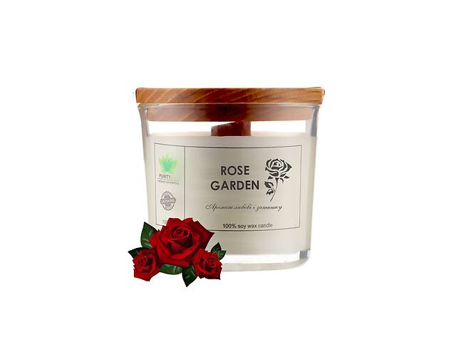 Аромасвечка Rose garden S PURITY 60 г