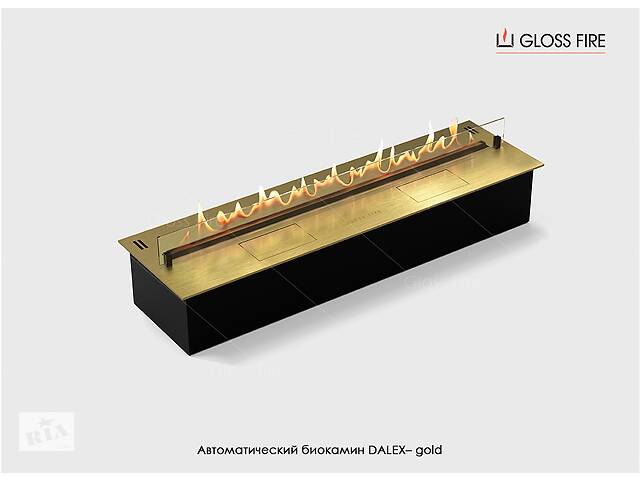 Автоматичний біокамін Dalex Gold 1000 Gloss Fire