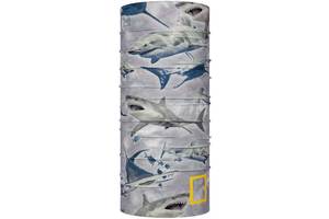 Бафф Buff Coolnet UV+ Sile Light Grey One Size Серый-Синий