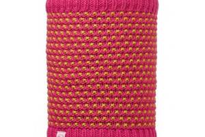 Бафф Buff Junior Knitted & Polar Neckwarmer Jambo Pink Azalea One Size Малиновый