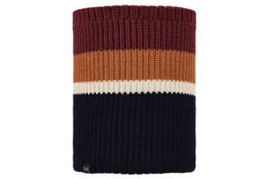 Бафф Buff KNITTED & FLEECE NECKWARMER CARL One Size Коричневый-Синий