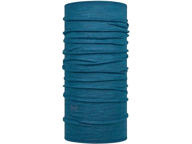 Бафф BUFF Lightweight Merino Wool solid One Size Синий-Голубой