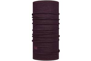 Бафф BUFF Lightweight Merino Wool solid One Size Темно-Фиолетовый