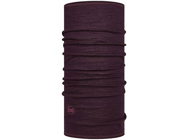 Бафф BUFF Lightweight Merino Wool solid One Size Темно-Фиолетовый