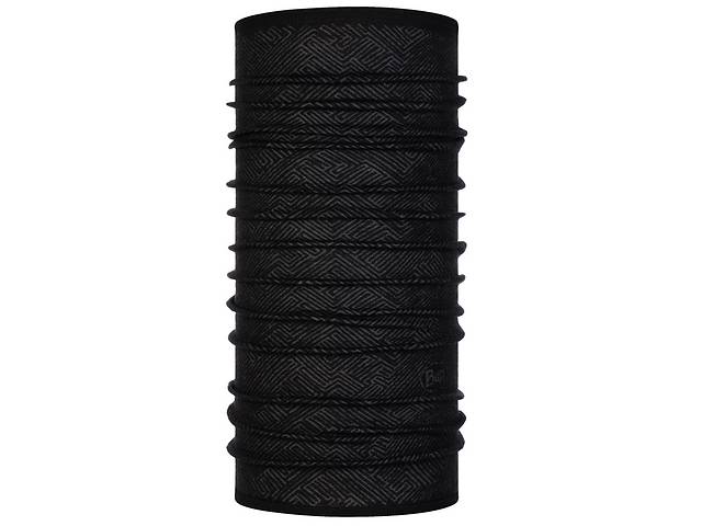 Бафф BUFF Lightweight Merino Wool tolui black One Size Черный-Серый