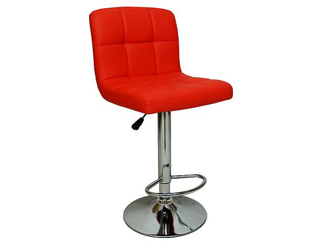 Барный стул со спинкой Bonro B-628 красный