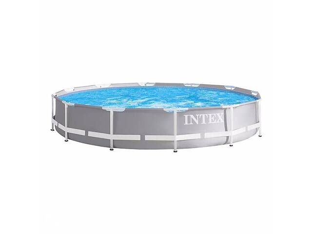 Бассейн каркасный Intex 26710 Prism Frame Pool 366 x 76 см Grey N