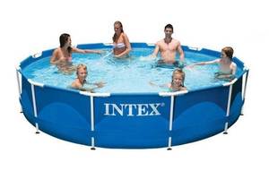 Бассейн каркасный Intex 366х76 см 6503 л Blue (42518)