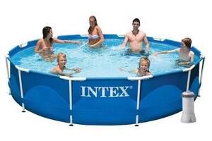 Бассейн каркасный Intex 366х76 см 6503 л Blue (73473)