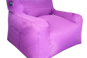 Бескаркасное кресло Комфорт с карманами TIA-SPORT, цвет Фиолетовый - 171