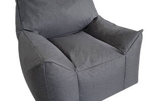 Бескаркасное кресло Летучая мышь TIA-SPORT, цвет Серый - 321