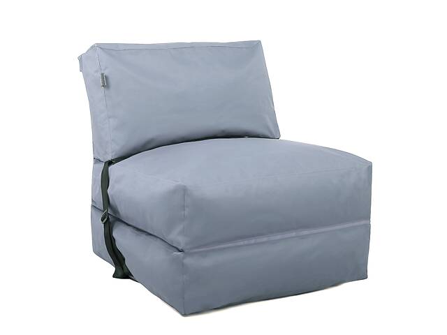 Бескаркасное кресло раскладушка Tia-Sport 180х70 см светло-серый (sm-0666-12)