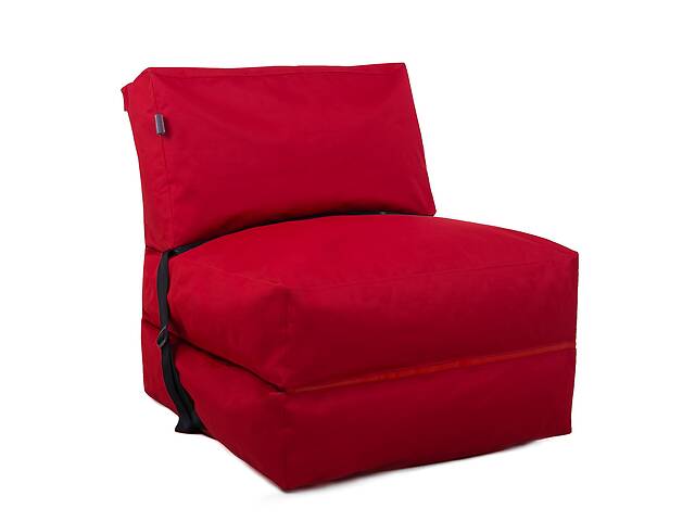 Бескаркасное кресло раскладушка Tia-Sport 210х80 см красный (sm-0666-16)