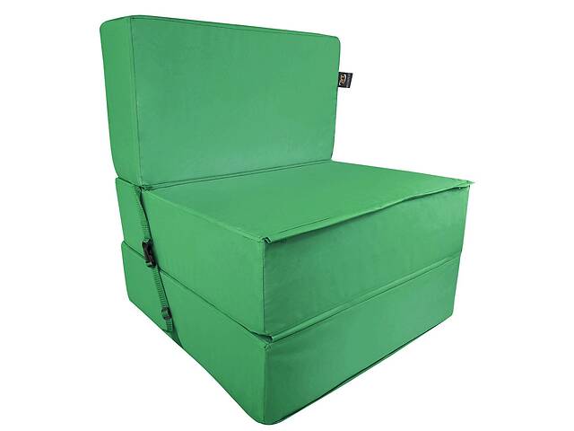 Бескаркасное кресло раскладушка Tia-Sport Поролон 210х80 см (sm-0920-25) зеленый