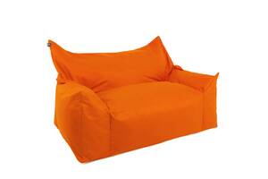 Бескаркасный диван Tia-Sport Летучая мышь 152x100x105 см оранжевый (sm-0696-13)