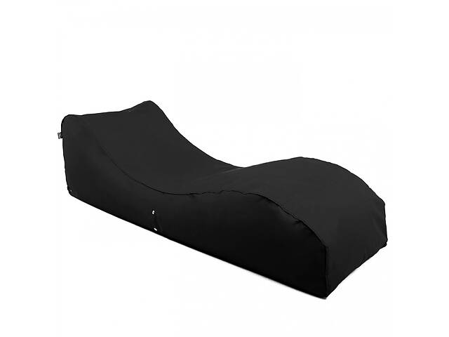 Бескаркасный лежак Tia-Sport Лаундж 185х60х55 см черный (sm-0673-1)