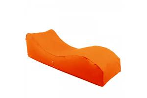 Бескаркасный лежак Tia-Sport Лаундж 185х60х55 см оранжевый (sm-0673-13)