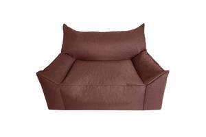 Бескаркасный диван Tia-Sport Летучая мышь 152x100x105 см коричневый (sm-0696)