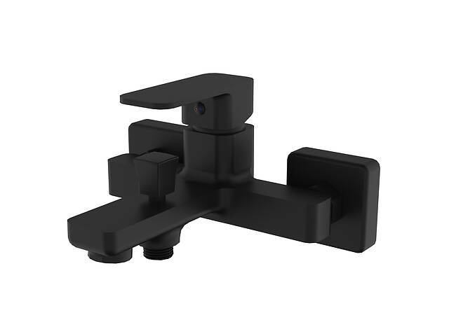 BILOVEC смеситель для ванны, черный матовый, 35 мм