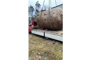 Бочка ємність цистерна діжка чан 14-15 куб м. Д 2,4 м, длина 3,4 м.