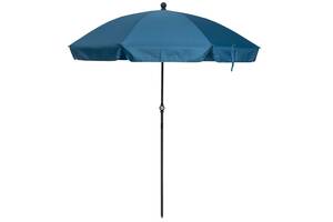 Большой пляжный зонт с тефлоновым покрытием 180 см Livarno Синий (100343334 blue)