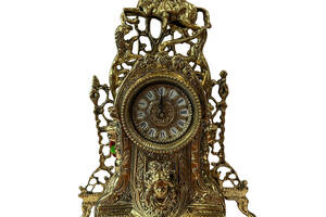 Бронзовые настольные часы Virtus Lions Bola (5548vi)