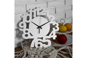 Часы Moku Nakameguro 48 x 48 см Белые