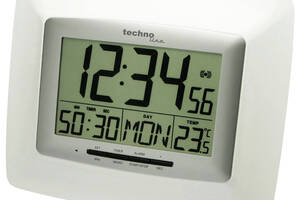 Часы настенные Technoline WS8100 White/Silver