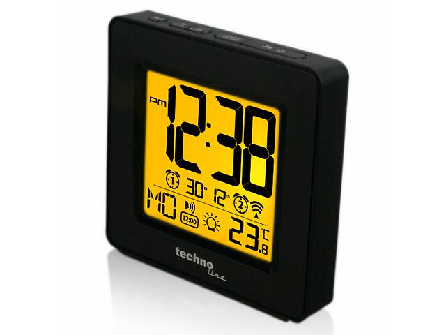 Часы настольные Technoline WT330 Black (WT330)
