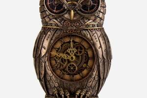 Часы настольные Veronese в стиле Стимпанк Сова символ мудрости 32х15х5 см 177195 Купи уже сегодня!