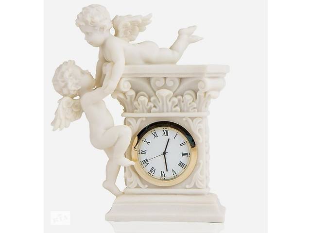 Часы настольные Veronese Играющие Ангелочки 16х13х6 см фигурка в подарочной коробке 174349АА Купи уже сегодня!